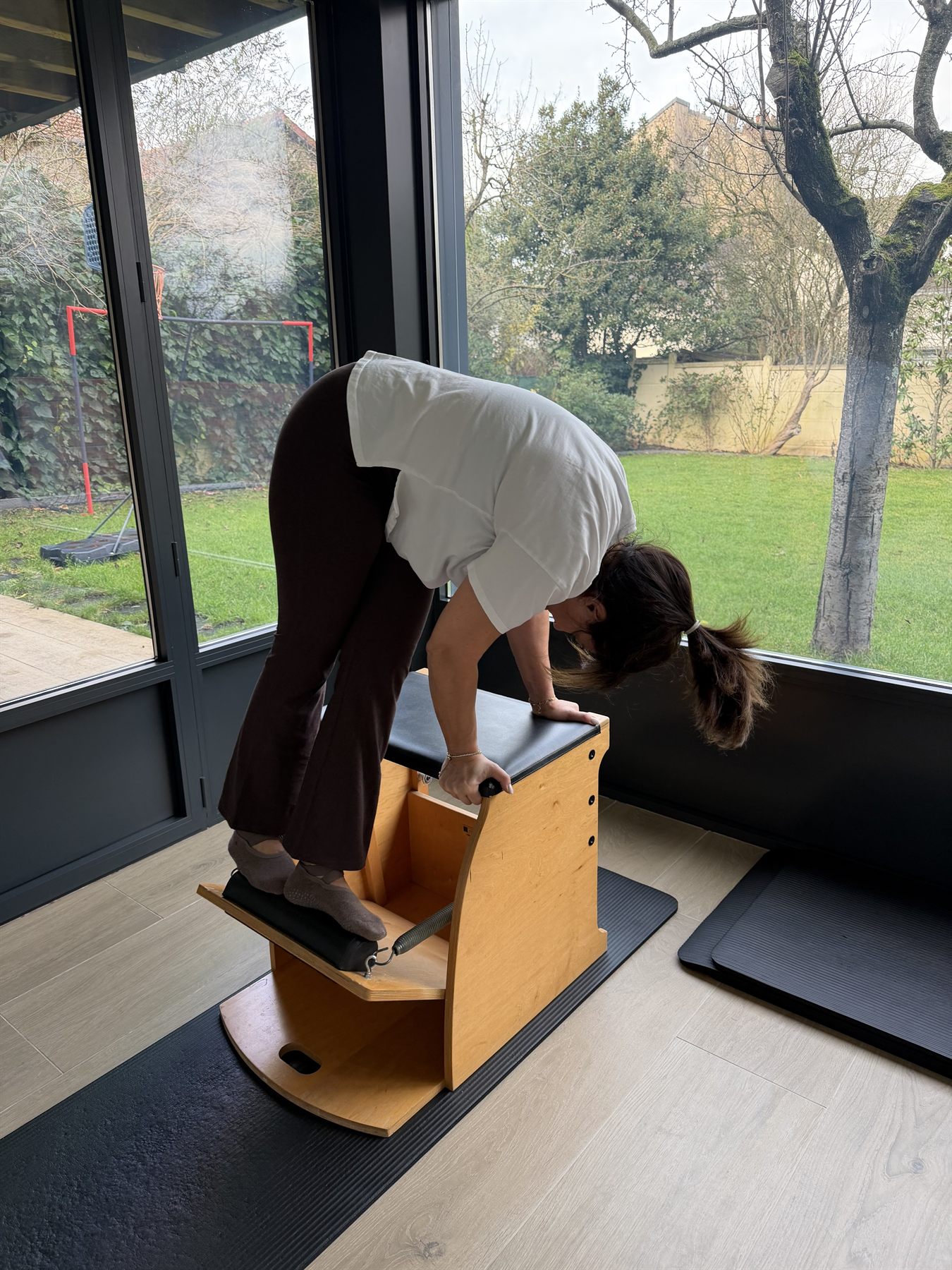 Travail sur la Chair au Studio 55 Pilates